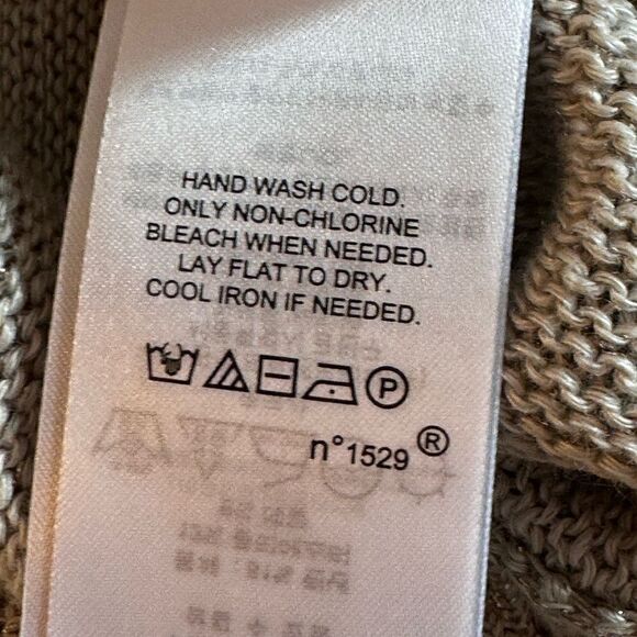 Vintage Stephanie Thomas cardigan Womens sz 14 Animal print metallic fuzzy New - Picture 12 of 14